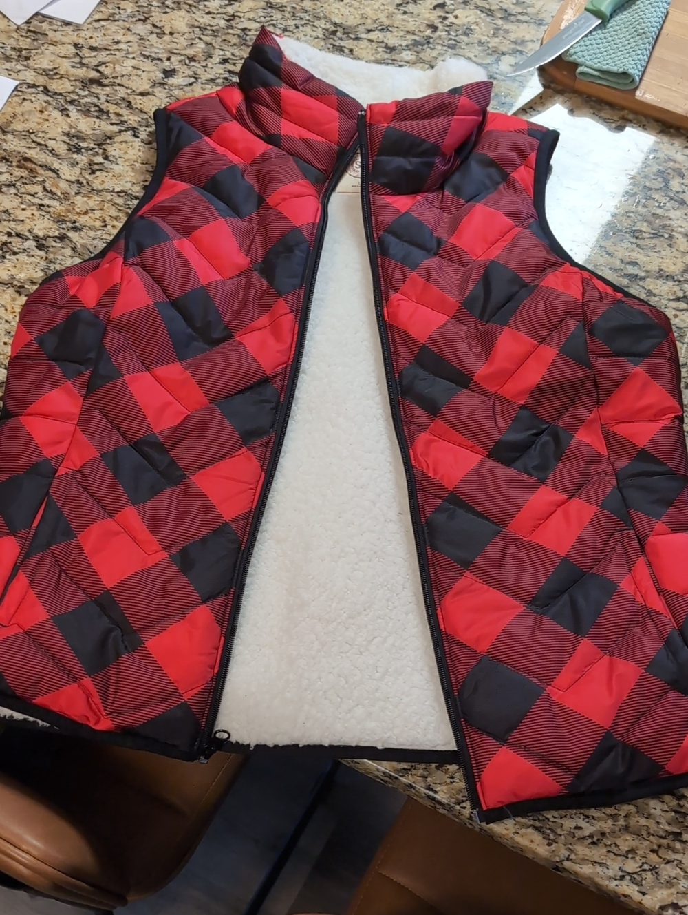 Fleece Vest.